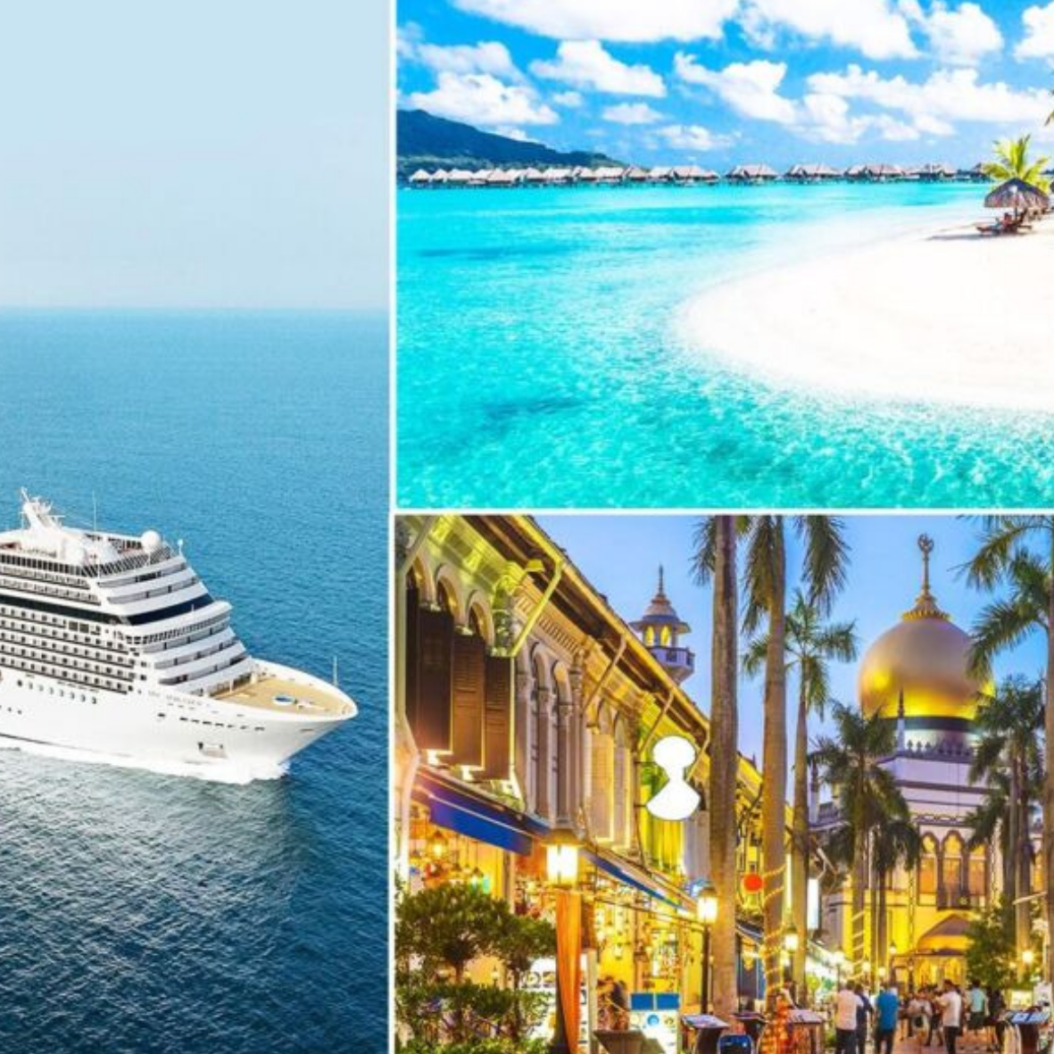 Beach, Cruise, and Travel