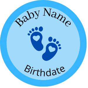 Baby Boy Footprints