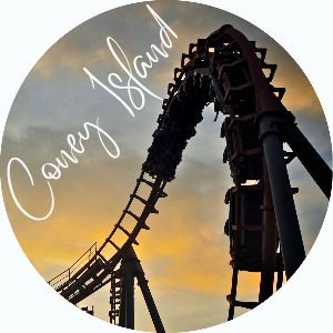 Roller Coaster Silhoutte