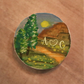 Forest Path Hand-Painted Token