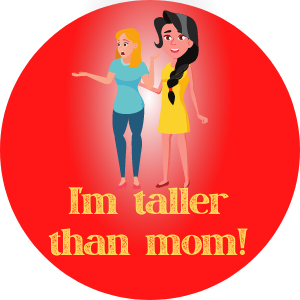 Taller than Mom Girl