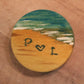 Surf Line Hand-Painted Token