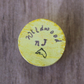 Distressed Yellow Stained Token